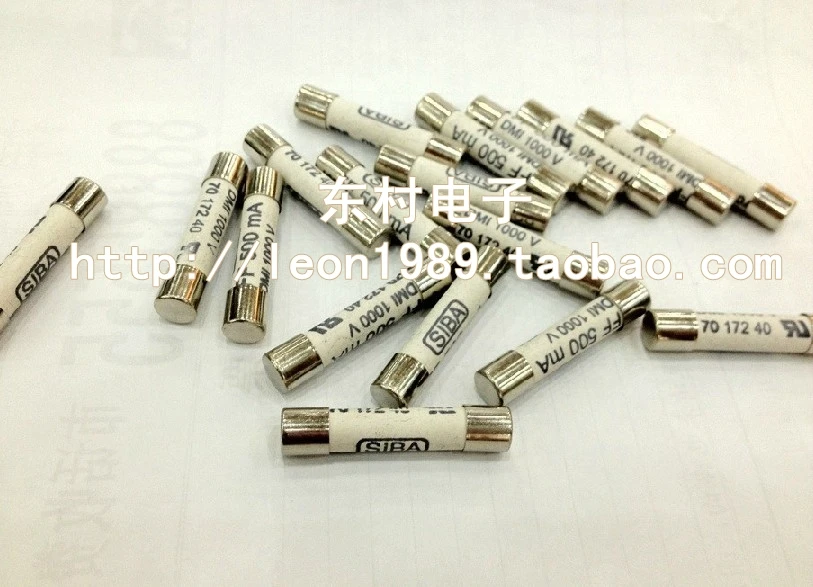 [SA]-предохранитель мультиметра F15B F17B SIBA Fuse FF500MA 1000V 6X32mm Сделано в Китае-200 шт./лот |