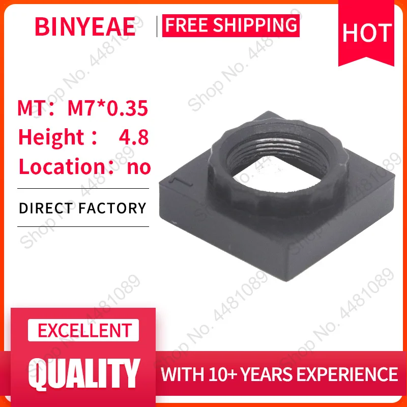 

M7 Lens holder Height 4.8mm Lens Mount and M7 lens support for cctv camera PCB IP Board adapter connector