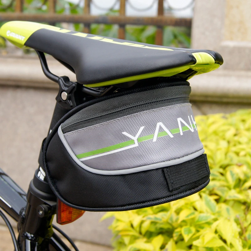 

Multifunction easy to carry 0.5L Portable Waterproof Bike Saddle Bag Cycling Seat Pouch Bicycle Tail Bags Accessories