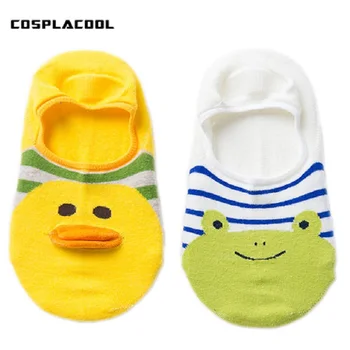 

[COSPLACOOL]2pairs Gift Box Cute Harajuku 3D Animal Totoro Patterns Cotton Meias Cartoon Creative Fruit Banana Strawberry Funny