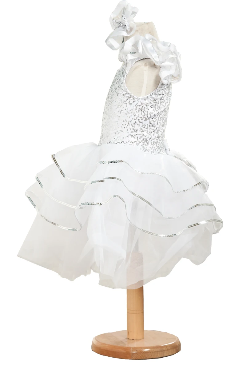 Белый Танец балетное платье для девочек детское платье для девочки балетное платье для латинских танцев костюм Одежда для взрослых