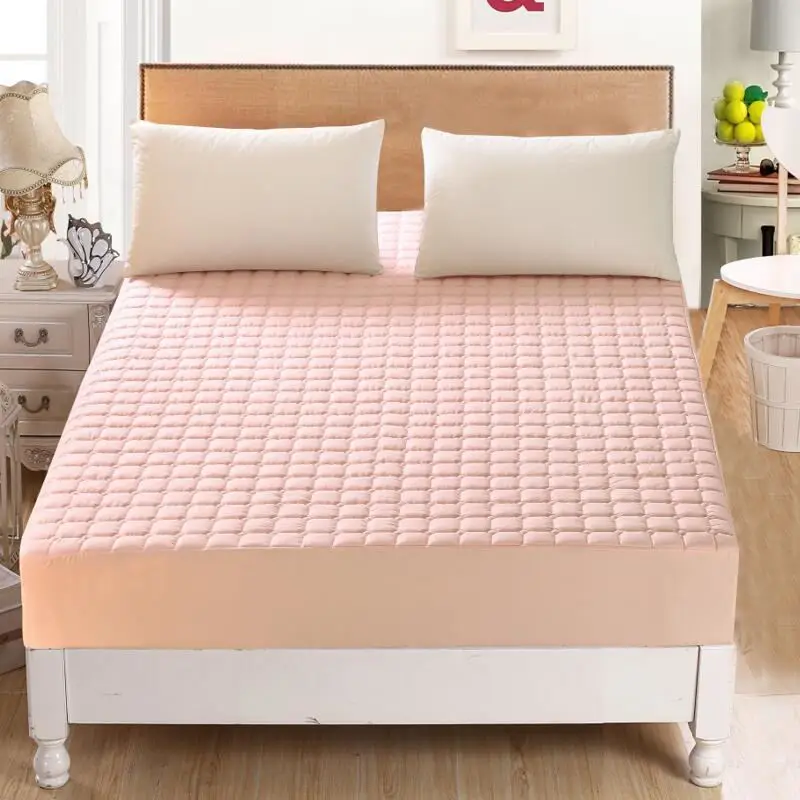 Цельная стеганая кровать водонепроницаемая крышка водонепроницаемое покрытие матраса для кровати Влагонепроницаемая - Цвет: 04