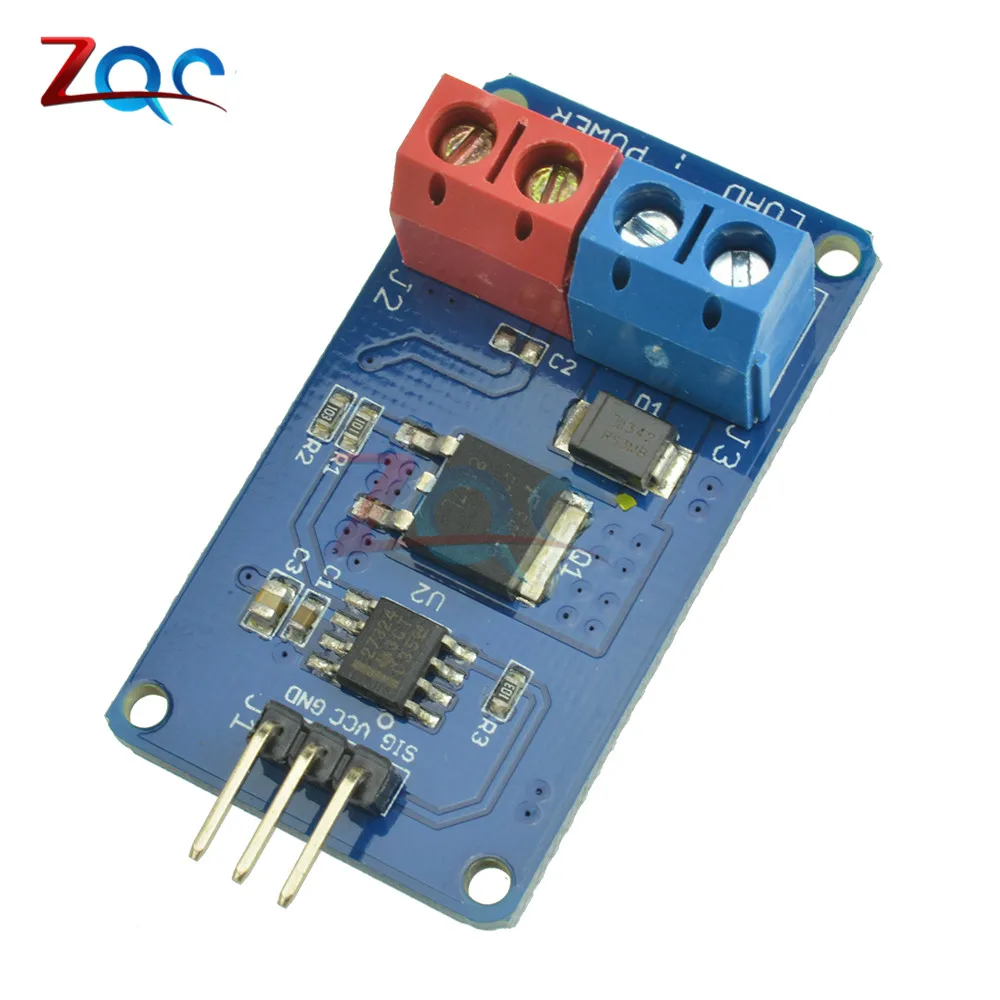 3.3V//5V High-Current MOSFET Switch Module DC Fan Motor LED Strip Driver Step