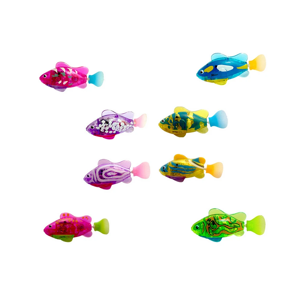 5pcs Electric Fish Toy Pet Fish With Aquatic Gift for Kids Children