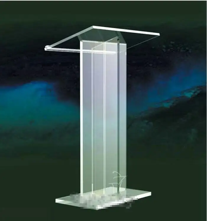Free Shipping acrylic design style podium / acceptable acrylic podium