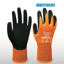 Wonder Grip Working Glove Gardening Safety Glove Latex Coated Work Glove nmsafety better grip ultra thin knit latex dip nylon red latex coated work gloves luvas
