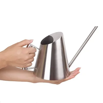 

Stainless steel watering kettle Watering can flower gardening tool Long mouth succulent watering device 900ML
