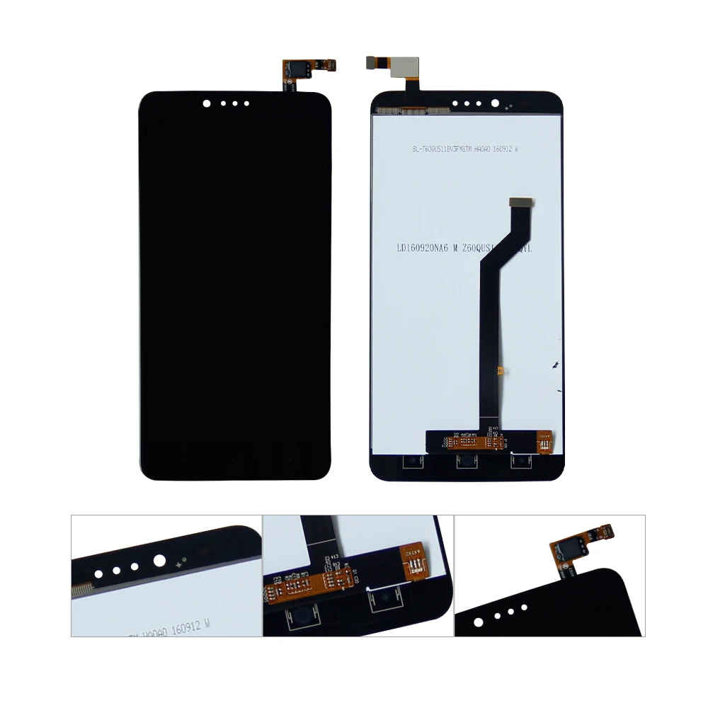 

For ZTE ZMax Pro Z981 Lcd Display+Touch Glass Digitizer Assembly Free Tools Replacement