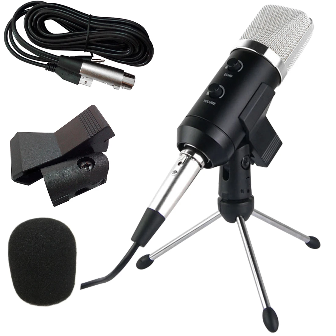 centechia Top Quality Handheld Condenser Microphone USB Computer
