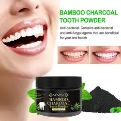 Активированный уголь Отбеливание зубов порошок натуральный черный кокосового углерода без чувствительность WH998
