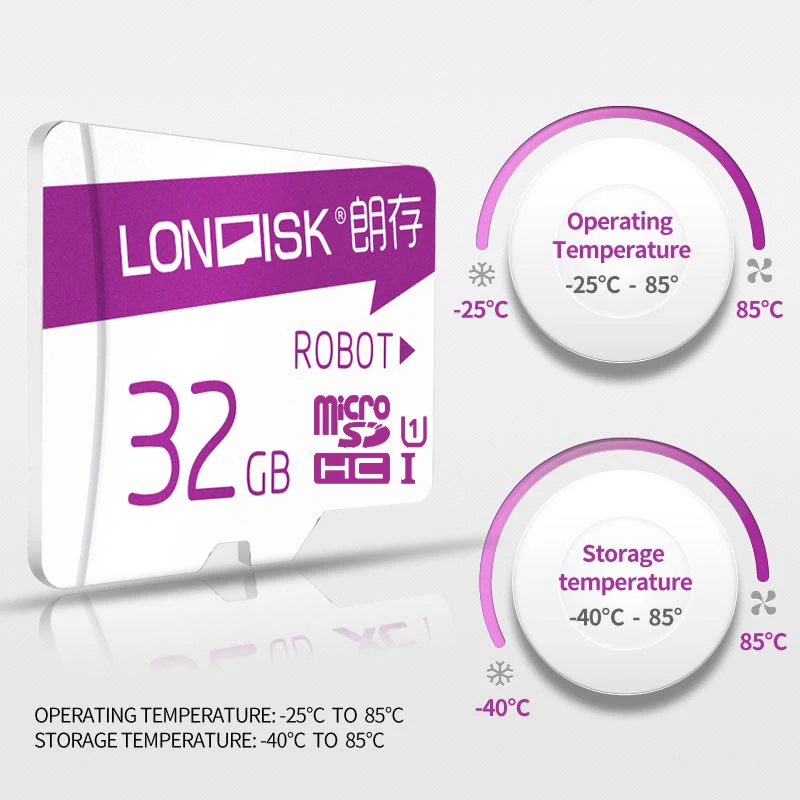 Londisk Robot Series робот серия Micro SD карта 16 Гб 32 Гб 64 Гб128 Гб класс 10 UHS-1 настоящая емкость 200 Гб U3 флэш карта памяти для телефона камеры