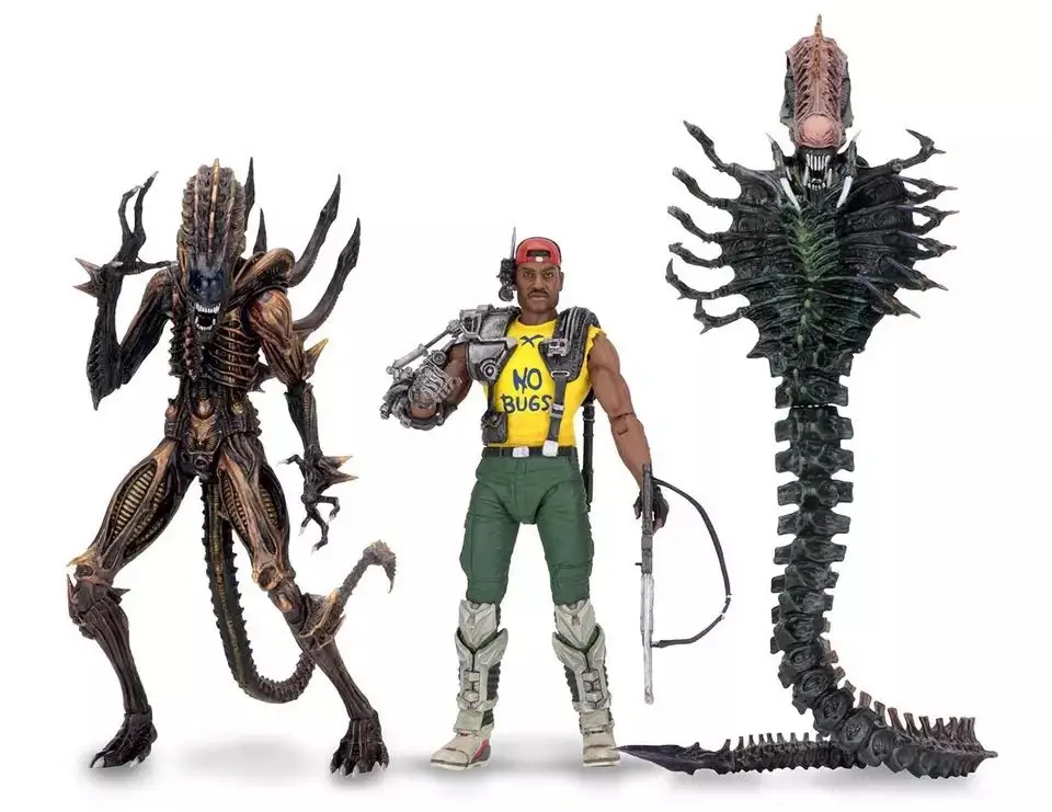 Инопланетянин NECA Series 13 Apone/змея инопланетянин/Скорпион инопланетянин 7 дюймов
