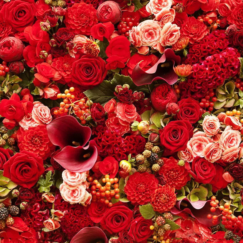 

SHENGYONGBAO Vinyl Custom Photography Backdrops Props Rose theme Digital Photo Studio Background NHSHD-10133