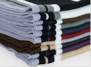 Хит, мужской кашемировый шарф, зимний, теплый, мягкий, бахрома, в полоску, с кисточками, длинная шаль, аксессуары для обертывания