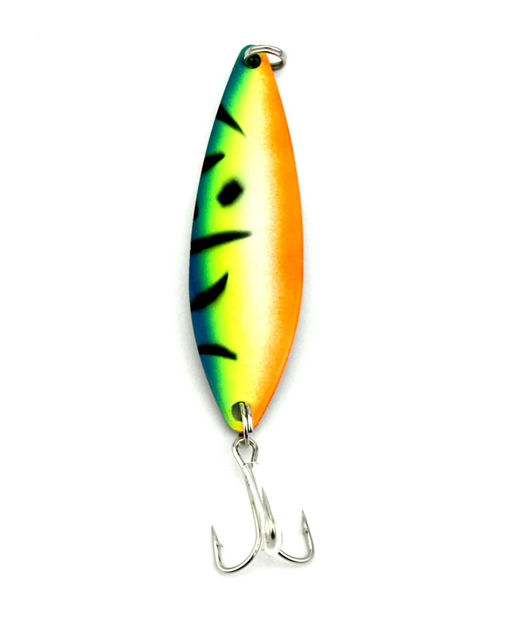 Isca de Pesca Artificial Girador Isca 7.3cm 16.6g Metal Colher Dura Sequin Paillette Agudos Gancho Pesca Equipamento 5 Pçs 3 Cheap Iscas artificiais