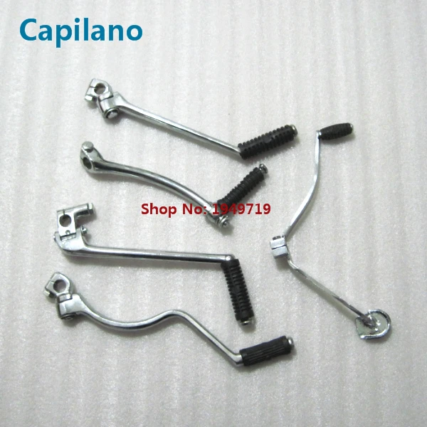 

motorcycle CG125 gear shift shaft start lever for Honda 125cc CG 125 linked hanging igniton kick start lever spare parts