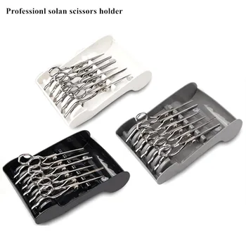 

professional hair scissors holder Salon cutting Stand Rack Case barber Holder Storage thinning shears Organizer for Hairdresser