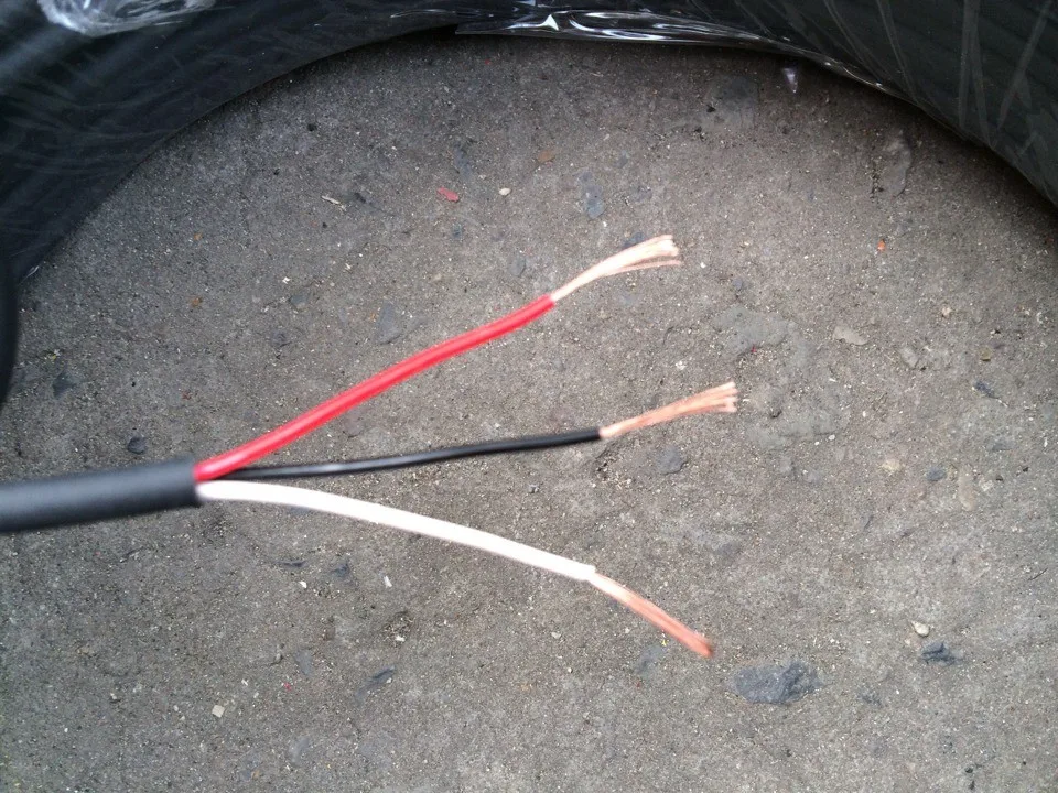 Кабель питания 3 сердечника 3*0 квадратный 22AWG | Обустройство дома
