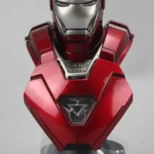 Горячие игрушки Железный человек 3: Серебряный Центурион(Mark XXXII MK 33) 1/6 светодиодный светильник бюст