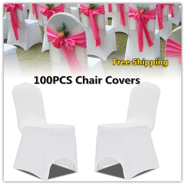 Factory Wholesale Cheap Chair Covers China 100pc Universal Spandex