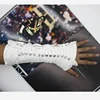 MJ Майкл Джексон коллекция черный белый плохой Панк хлопок Регулируемая манжета перчатка для представлений шоу Вечерние ► Фото 3/6