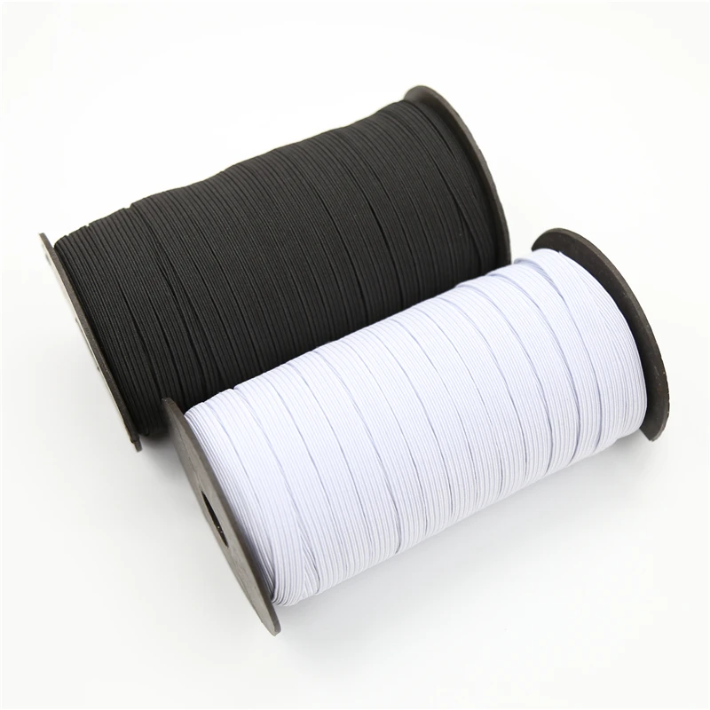 

1m Woven Flat Knitted Elastic Craft Sewing Elastic Cord Elastic Band Sewing Stretch Rope