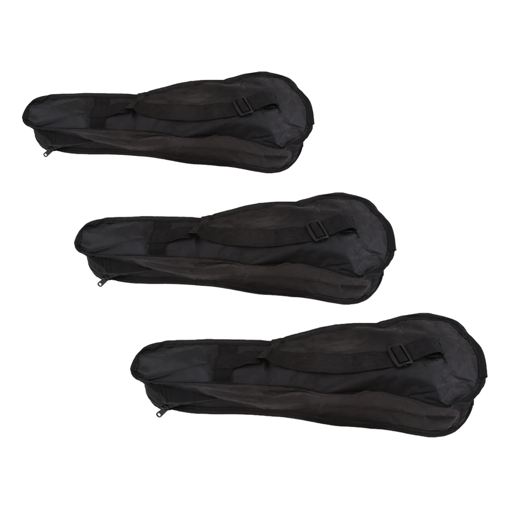 Tooyful 21/23/26 Inch Ukulele Guitar Waterproof Case Cotton Padded Large Capacity Carrying Bag