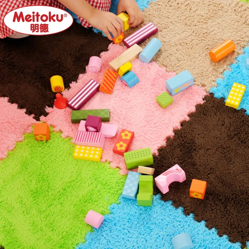 Экологичный Классический Топ мидлбери магический куб разноцветный длинный бархатный детский коврик-головоломка мульти-цветной коврик