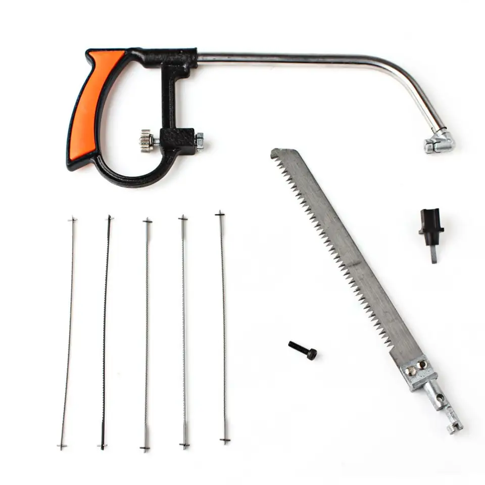 245MM*100MM Mini Woodworking Saw Bow Hand Hacksaw Handle Combination Tools Set