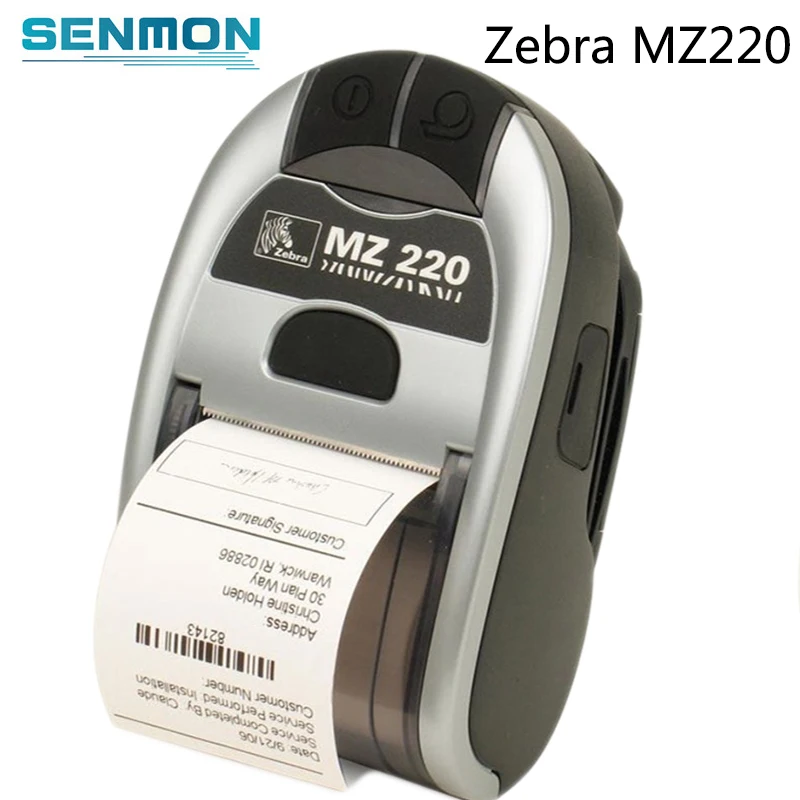 10 шт./лот Специальная цена! Полный для Zebra MZ 220 мобильный термопринтер Bluetooth версия