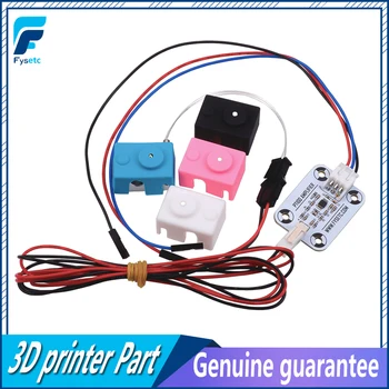 

Hot End PT100 Sensor Upgrade Kit PT100 Temperature Control Panel Sensor Heating Block With Silicone Sock 3D Printer Part