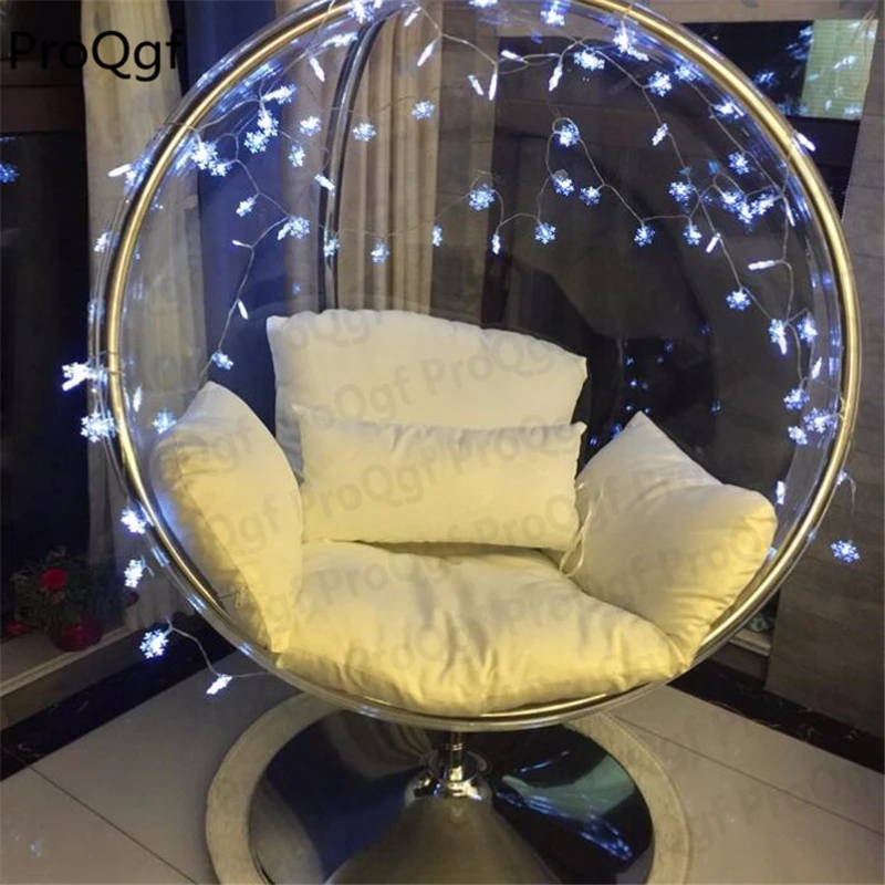 

1Pcs Patio Swings Transparent Glass Ball Hanging Bubble Chair three style