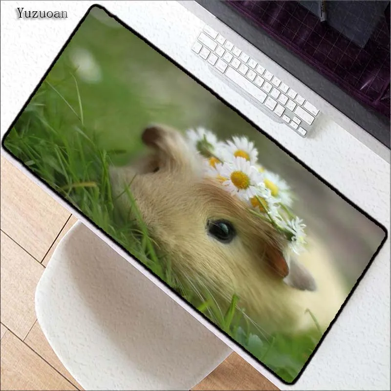 Yuzuoan Non Slip PC Cute Rabbits Comfort Grassland Print Large Gaming yuzuoan-non-slip-pc-cute-rabbits-comfort-grassland-print-large-gaming