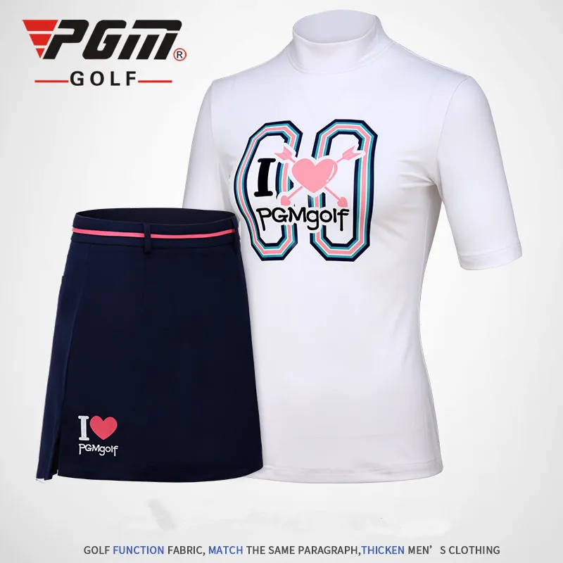 

PGM spring summer lady golf apparel women's short-sleeved golf T-shirt high quality soft breathable quick-drying sports Shirts