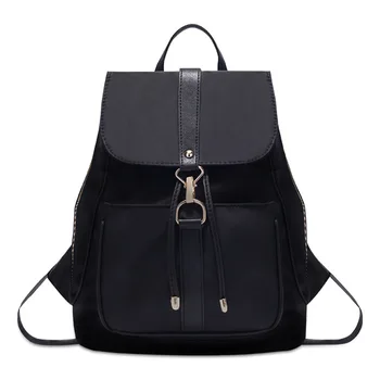 

022719 new hot lady casual nylon travel backpack female leisure bag