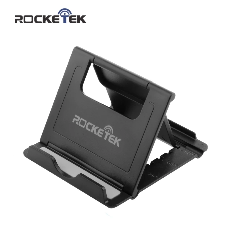 

Rocketek Adjustable Foldable Cell Phone Tablet Desk Stand Holder Smartphone Mobile Phone Bracket for iPad Samsung iPhone 6 7 8 x