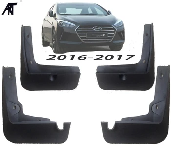 

Mud Flaps FIT FOR 2016 2017 HYUNDAI ELANTRA AD MUDFLAPS MUD FLAP FLAPS SPLASH GUARD MUDGUARDS FRONT REAR FENDER MOLDED