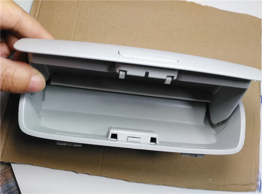 OEM серый солнцезащитный футляр для очков Skoda superb VW Чехол TIGUAN Jetta mk5 Golf 1KD 868 837|holder