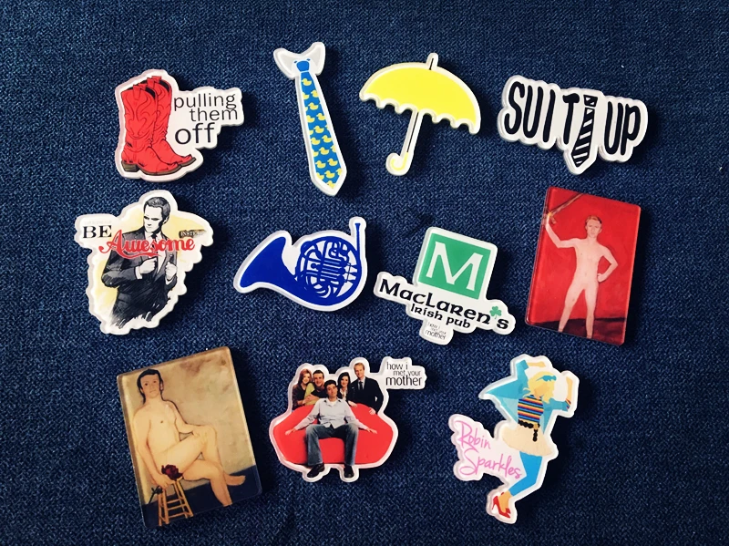 11 шт./партия акриловые наклейки на холодильник|magnet magnet|magnet stickermagnet blue |