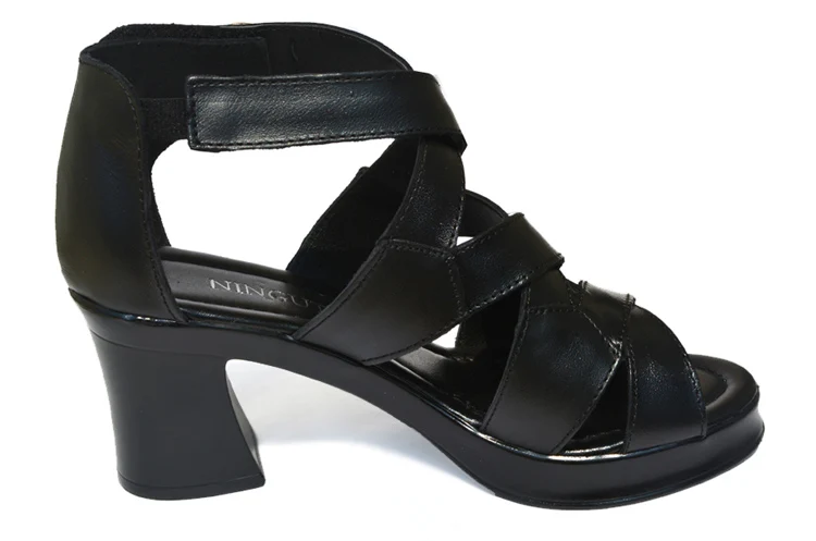 Купить натуральная кожа высокие каблуки сандалии гладиаторов женские ...