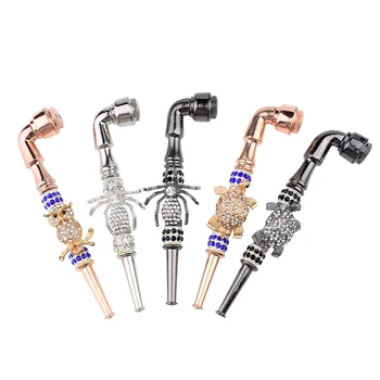 

Good-grade Metal Pipes Spider Animal Style Elegant Smoking Pipe, can Detachable, Send Random Color