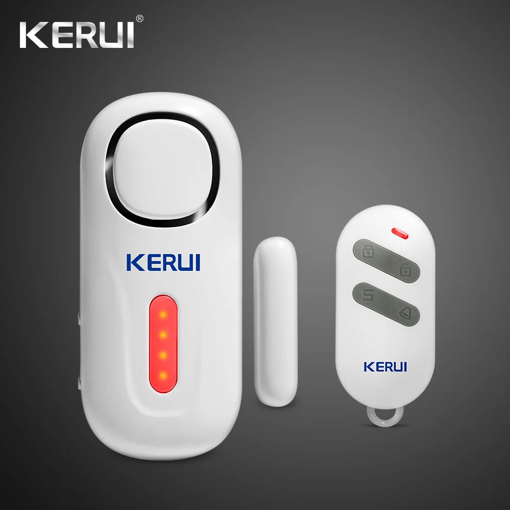 KERUI D2 датчик двери окна Сигнализация PIR Магнитная Беспроводная сигнализация система безопасности с дистанционным управлением сигнализация - Цвет: D2