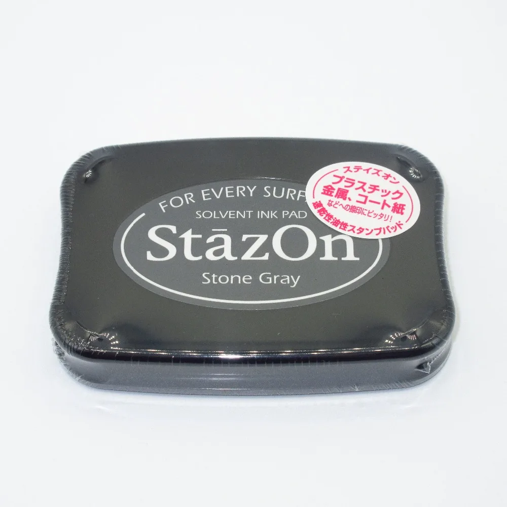 Tsukineko Inkpad быстросохнущая полноразмерная StazOn многоповерхностная чернильная