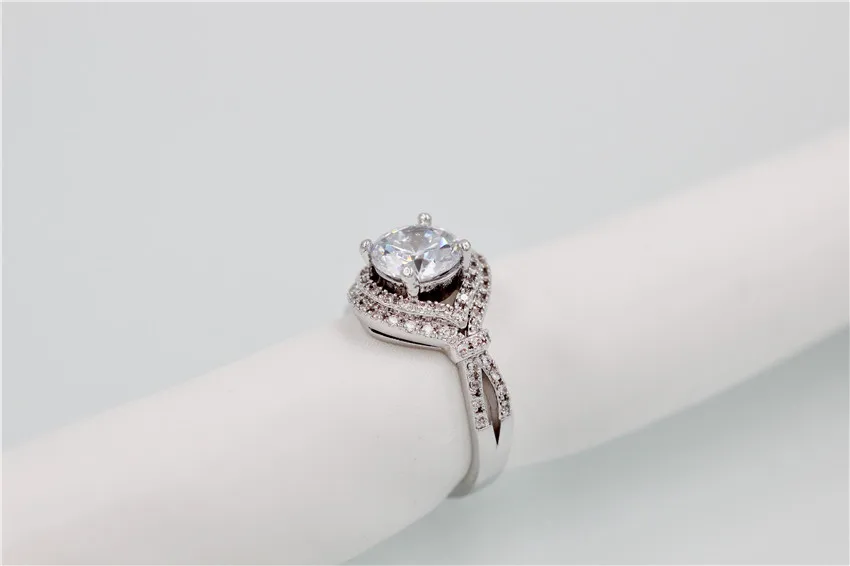 US 15% скидка Uloveido Обручальное Кольцо женское серебряное кольцо для женщин Ringen Подарочное кольцо для девочек PJ4306