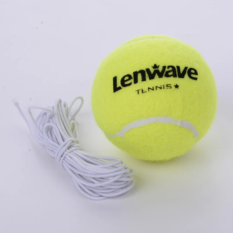 Lenwave бренд высокая эластичность теннисный мяч Обучение 1 шт. флуоресценции цвет