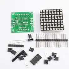 4 шт. MAX7219 Матричные Модуль каскад Управление Дисплей модуля DIY Kit Электронные весело для Arduino