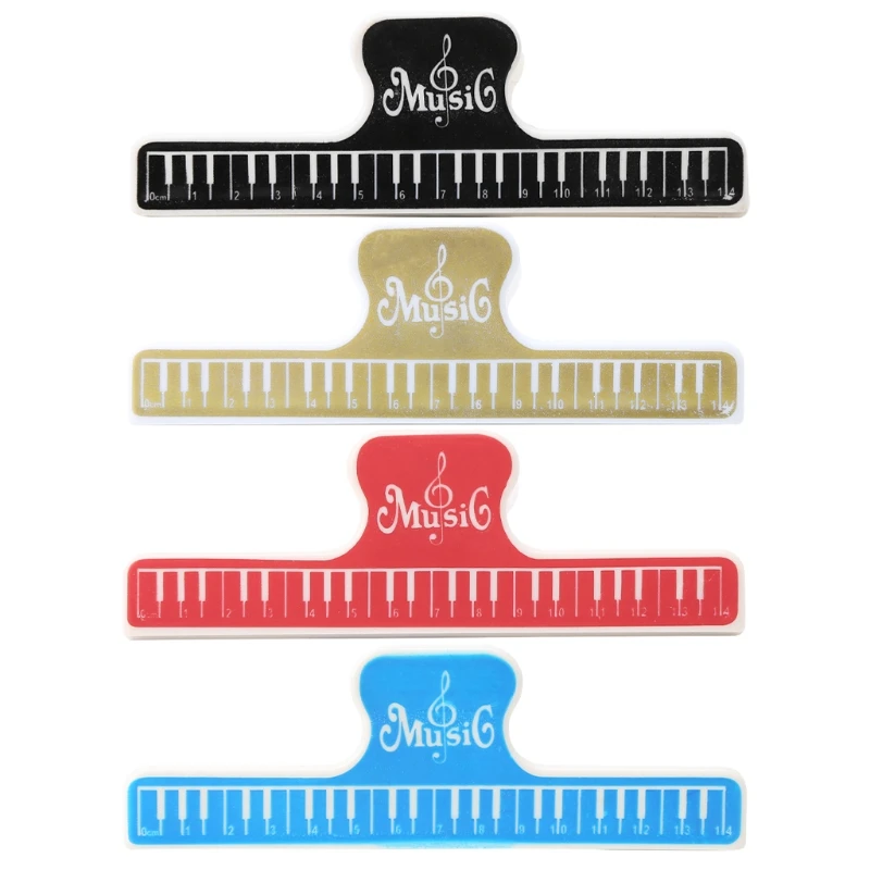 

Music Note Clip Sheet Music Clip Book Page Plastic Clip