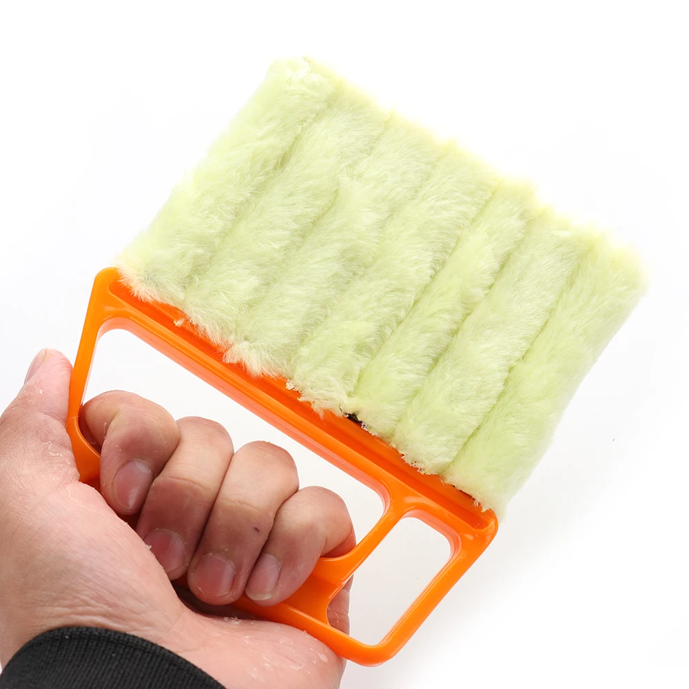

Window Cleaning Brush Home Cleaning Tools Venetian Blind Brush Washable Kitchen Accessories Portable Window Cleaning Brushes