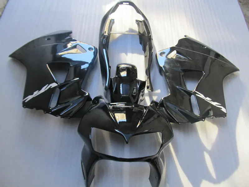 Комплект обтекателей для мотоцикла HONDA VFR800 98 99 00 01 VFR 800 1998 1999 2000 ABS глянцевые черные