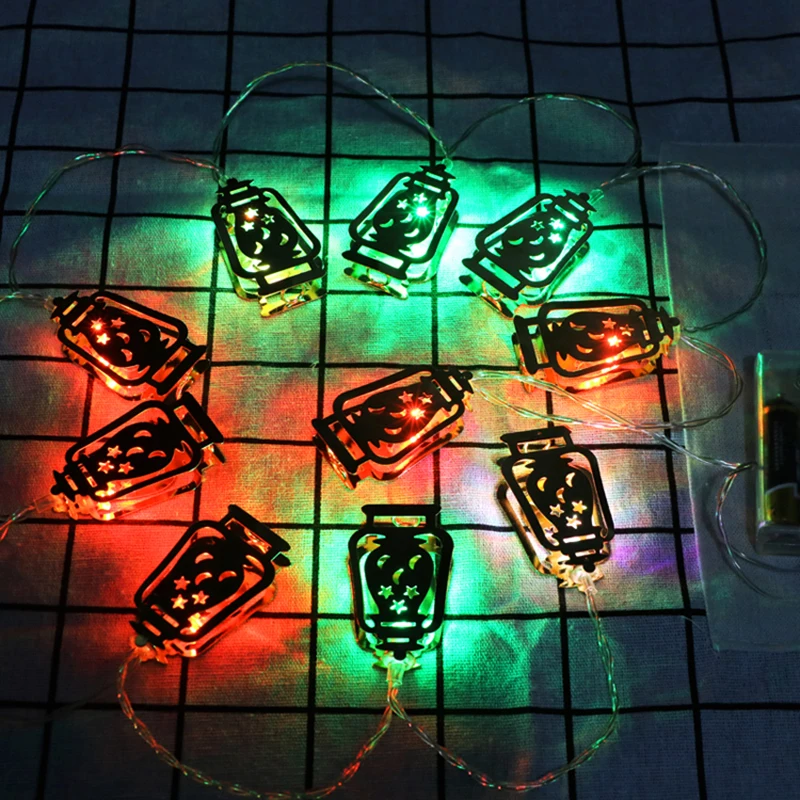 

Smiry Ins Lamp Ramadan Decoration LED Light String Ramadan and Eid Decorations Ramadan Kareem Muslim Islam Decor Party Supplies